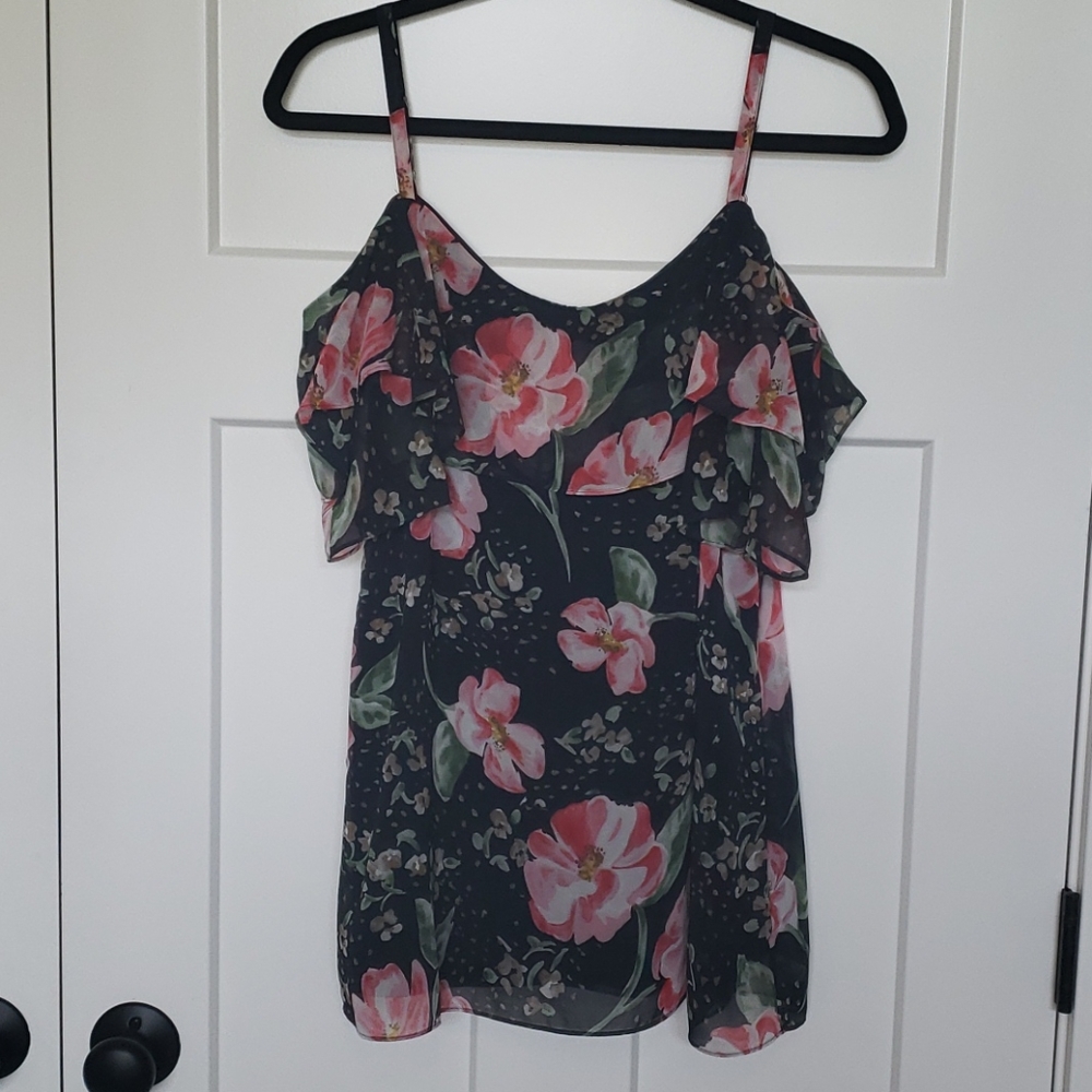 Cabi Cold Shoulder Cami